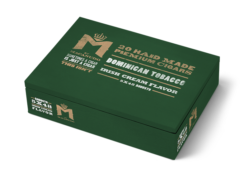 Macanudo M Flavors Irish Cream_box