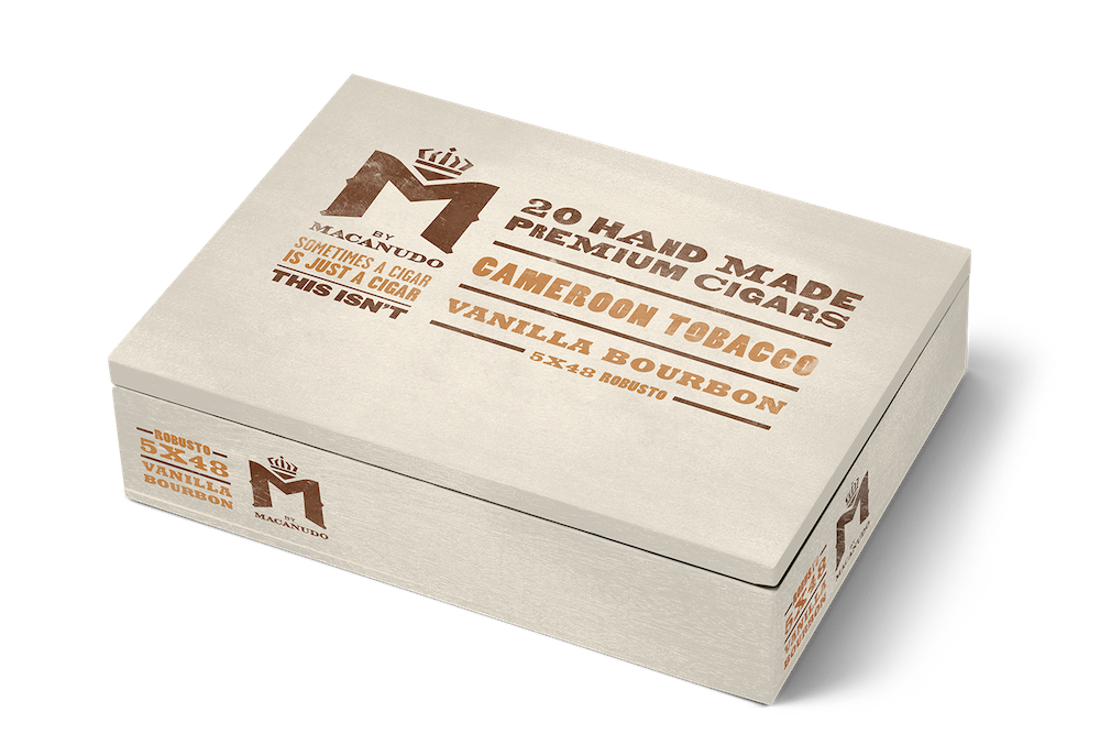 Macanudo M Flavors Vanilla Bourbon Cigar box