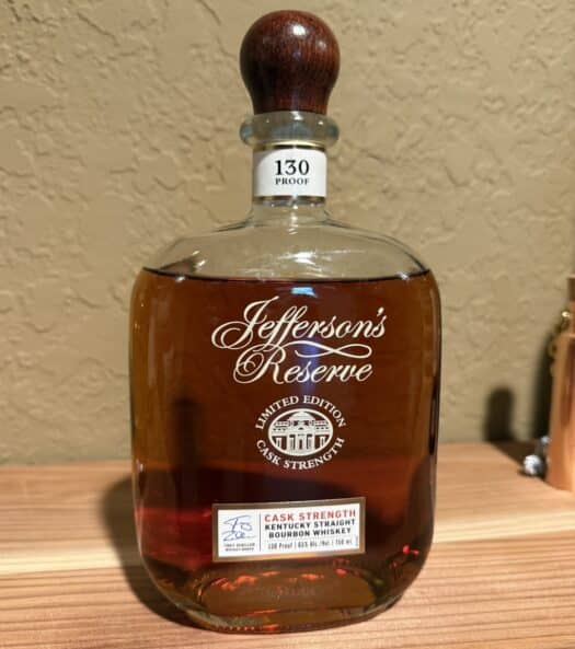 Jefferson's Reserve Cask 